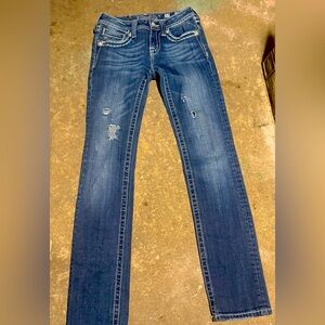 Girls 12 Miss Me jeans